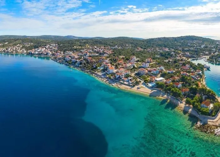 Daire In With Sea View, Terrace, Air Conditioning, Wifi 4773-3 Ražanj